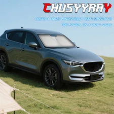 For Mazda CX-5 2024 2025 Windshield Visor SunShade Custom Made Sun Shade w/Bag