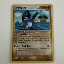2006 Swampert Pokémon EX Crystal Guardians Holo Rare 27/100