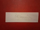 WW2 RAF BATTLE OF BRITAIN HURRICANE PILOT   PENCIL  SIGNED CARD