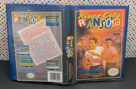 River City Ransom NES CIB with rental case