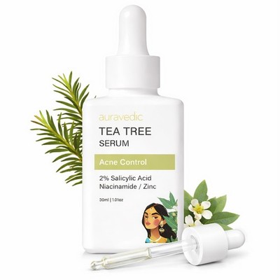 Tea Tree Acne Control Face Serum 2% Salicylic Acid, Niacinamide, Zinc