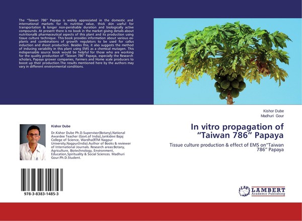 "In Vitro Propagation Of \"Taiwan 786\" Papaya Kishor Dube"-image