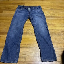 Levi's 559 Mens Jeans Size 32 X 30 Blue Denim Cotton 5-Pockets Straight Leg