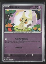 Mimikyu Common ME02: Phantasmal Flames 042/094 NM Pokemon Card Reverse Holo