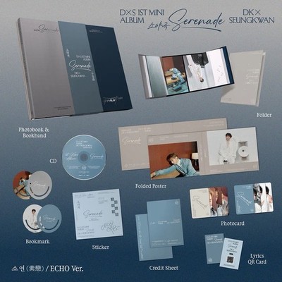 SIGNED] DXS SEVENTEEN 1ST MINI ALBUM SERENADE BLUE VER. stray kids