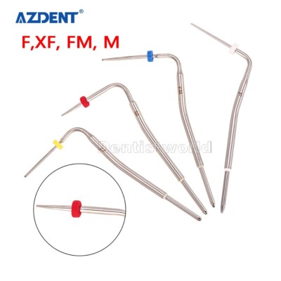 Set De 4 Embouts Pour Stylo Chauffant Dentaire (tailles F, XF, FM, M) - Marque AZDENT