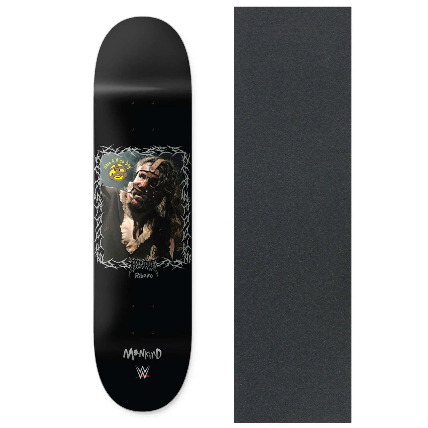 Primitive Skateboard Deck WWE Ribeiro Mankind 8.5