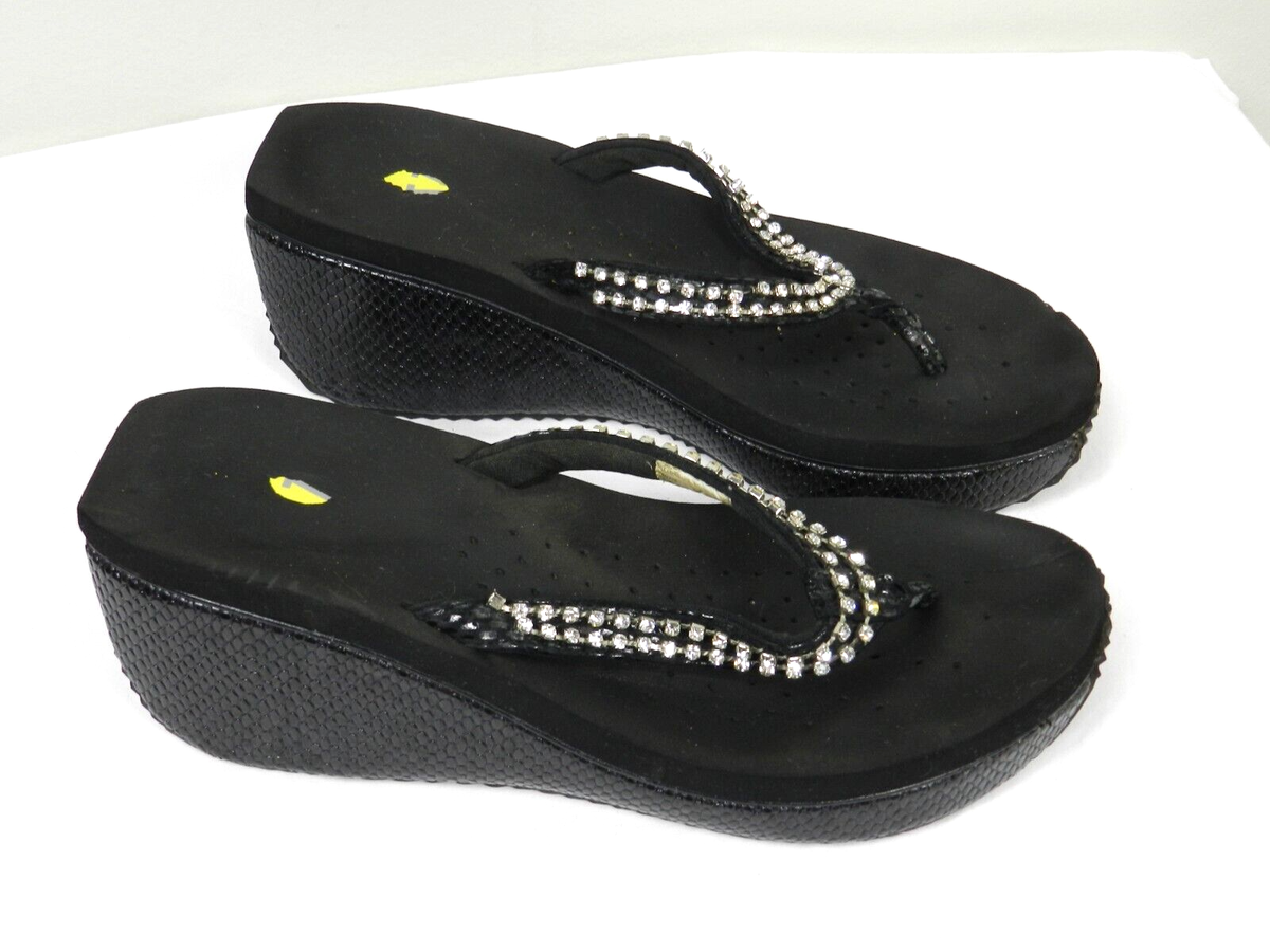 Volatile Wedge Flip Flops Thong Sandals Women's Platform Slip on