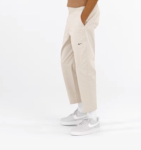 Nike Woven Unlined Essential Pants Sail Standard Fit Taper Size 34 DD7032-236 - Picture 2 of 7