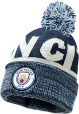 Official Fan Ink Manchester City Beanie - Licensed Football Beanie