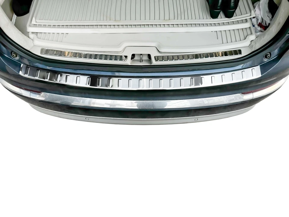 Protector de borde de carga acero inoxidable cromado adecuado para Volvo XC90 II | BJ desde 2015> - Imagen 2 de 4
