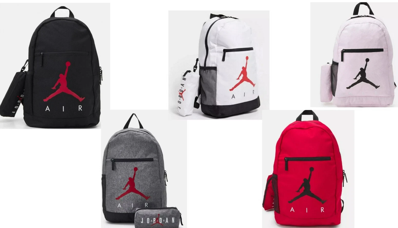 NIKE AIR JORDAN Backpack Travel Rucksack Sports Adjustable Shoulder Straps Jump
Opens in a new windo