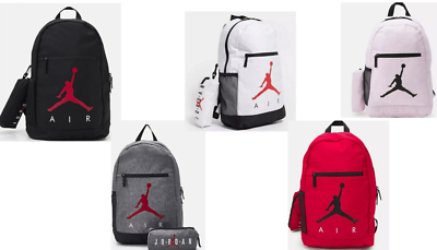 NIKE AIR JORDAN Backpack Travel Rucksack Sports Adjustable