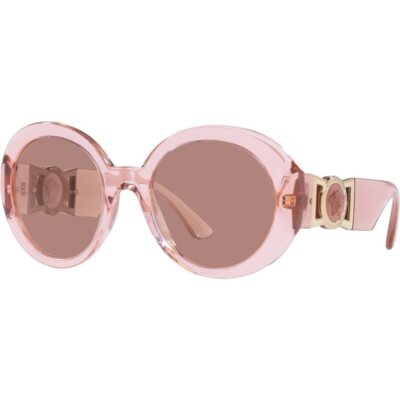 Versace Sunglasses VE4414F 533973 55mm Transparent Pink  display picture 2