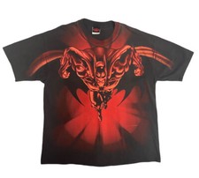 Vintage 1997 Batman Robin Movie DC Comic Promo Movie T Shirt XL 90s AOP VHTF