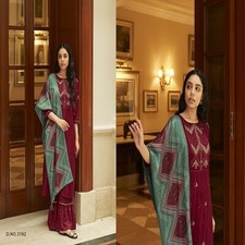 FANCY EMBROIDERED KURTA along with DIFFERENT BOTTOM PATTERNS