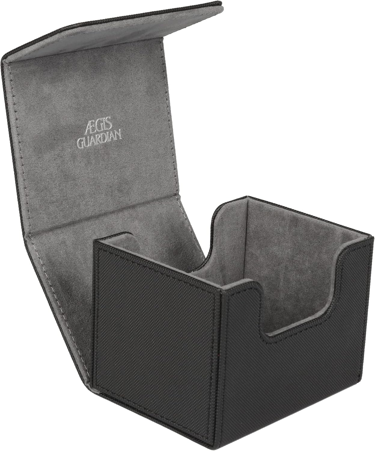 AEGIS GUARDIAN Card Deck Box for MTG, Commander Deck Box Hold 120+ Sleeved Cards