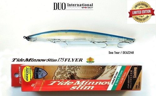 DUO Tide Minnow Slim 175 FLYER NEUF 2023 Leurre De Pêche En Mer, Hard Bait, Bar - Photo 22/51