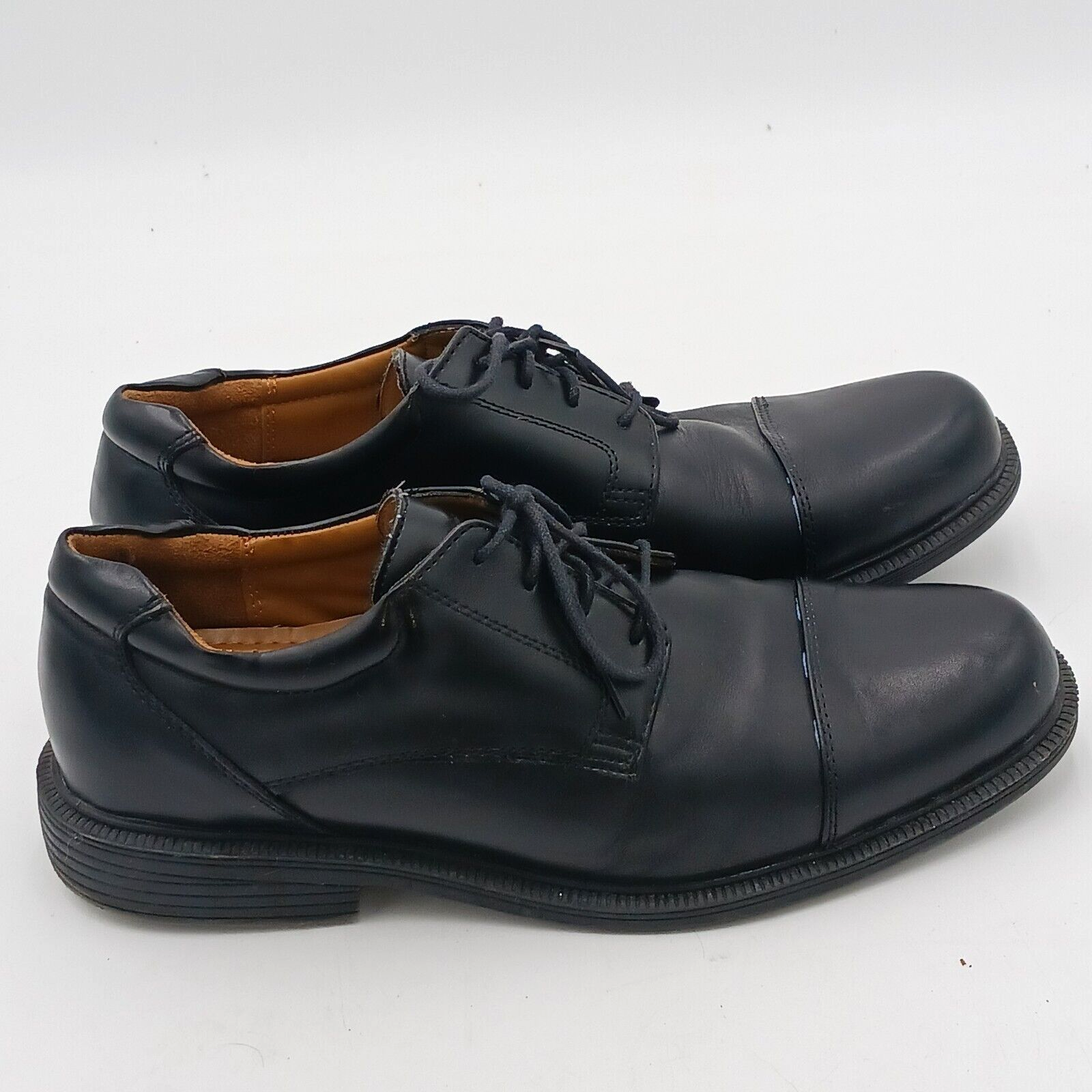 SAOLA Abito da uomo Croft & Barrow casual nero Oxford stringato da uomo scarpe 11 M