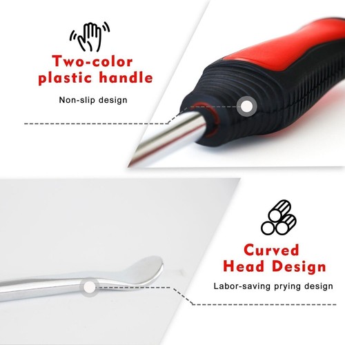 Steel Tire Spoon Lever Iron Kit Professional Motorcycle Tire Changing Tool - Picture 3 of 6