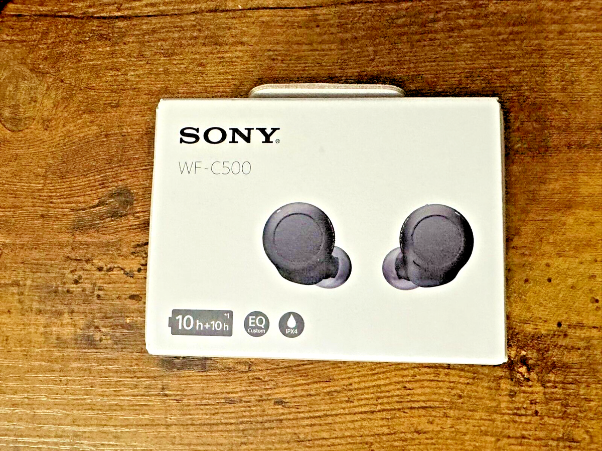 Sony WF-C500 Truly Wireless In-Ear Bluetooth Headphones Black