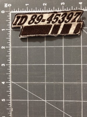 ID 89-45397 Patch-Identifikation Idaho Anchorblue Anchor Blue Kleidung