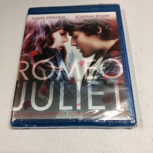 Romeo + Juliet Hailee Steinfield Douglas Booth Blu-Ray Disc 2014 - Picture 1 of 5
