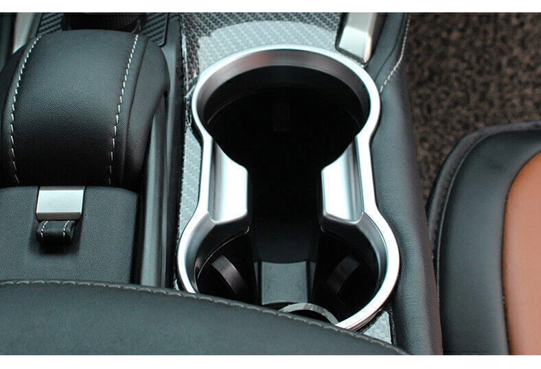 For Lexus NX200t 300h 15-21 Silver Center Console Water Cup Holder frame Trim 1p Foto 3 de 4