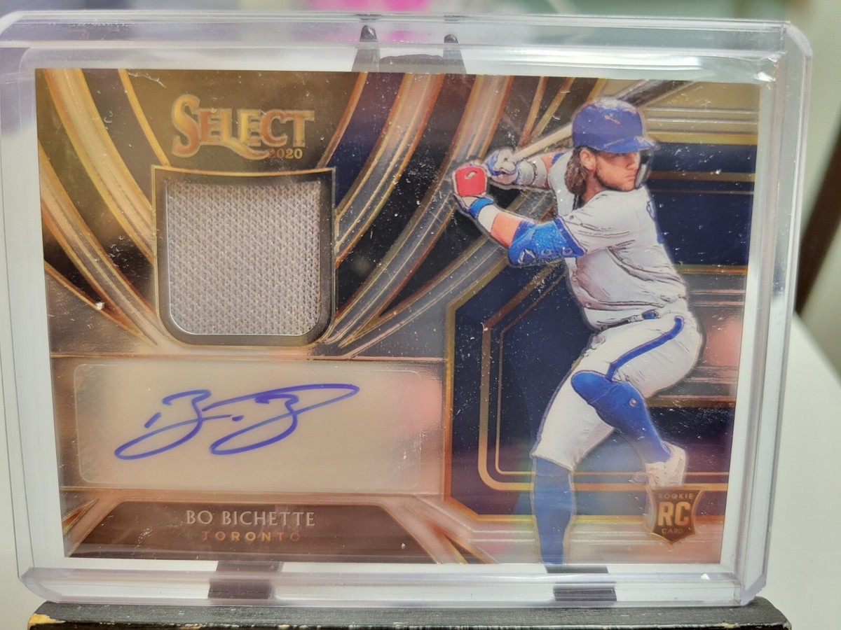 Bo Bichette Rookie Patch Auto 95/209 2020 Panini Select Auto | eBay