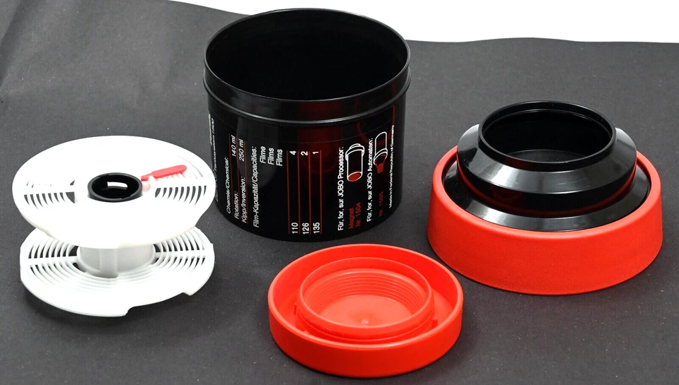 Sistema de tanque Jobo 1500 35 mm tanque 1510 sistema de desarrollo y procesamiento de películas tanque sin usar, en caja Foto 3 de 4