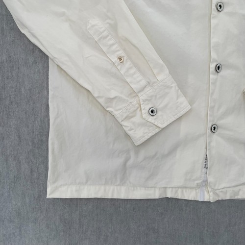 Rag & Bone Shirt Adult Large Ivory Button Up Long Sleeve Overshirt Shacket Men L - Picture 4 of 12