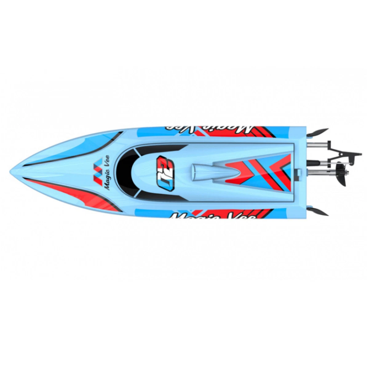 Magic vee cheap rc boat