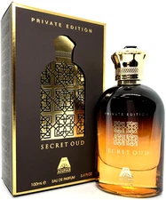 ANFAR SECRET OUD PRIVATE EDITION EAU DE PARFUM SPRAY UNISEX 3.4 Oz / 100 ml NEW!