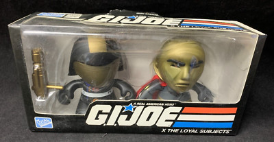 GI Joe x Loyal Subjects SDCC 2 Pack-Gold Cobra Comm. & Iron Grenadiers Destro