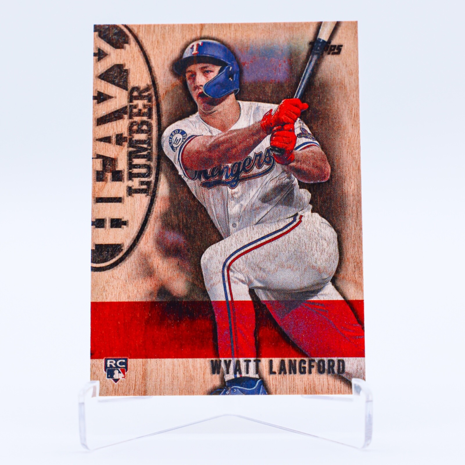 2024 Topps Update Wyatt Langford RC Heavy Lumber SSP #HL-57