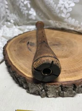 Architectural Antique Wooden Spools Textile Mill Thread Bobbin Spindle,13.5”