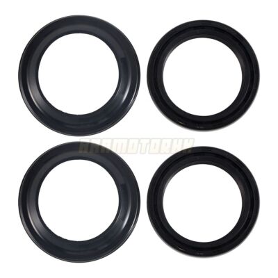 Fork Oil & Dust Seals For KAWASAKI ZX636 2005-06 ZX600 90-08 ZX400