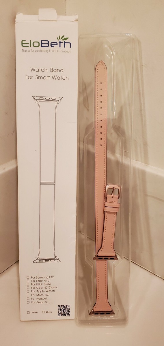 Apple Watch Band New 38mm 40mm Elobeth Pink Bracelet