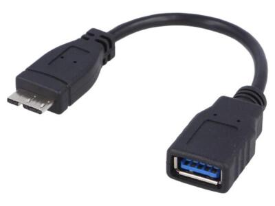 AK-AD-30 Kabel OTG,USB 3.0 USB A-Buchse,Micro-USB-B-Stecker 0,15m AKYGA
