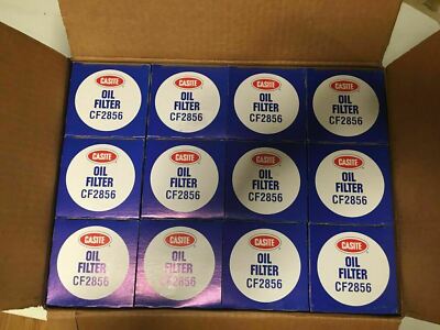 Case of 12 Casite CF-2856 - Oil Filters Mitsubishi, Plymouth,  1983-1993