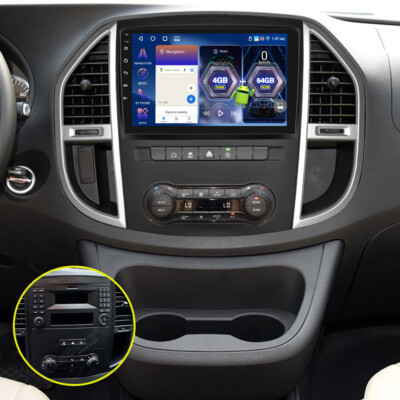 4G+64GB Carplay Autoradio Für Mercedes Benz Vito W447 W639 Android 13.0 GPS DSP