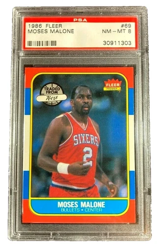 Fleer Basketball 1986-87 Season Sports Trading Cards & Accessories