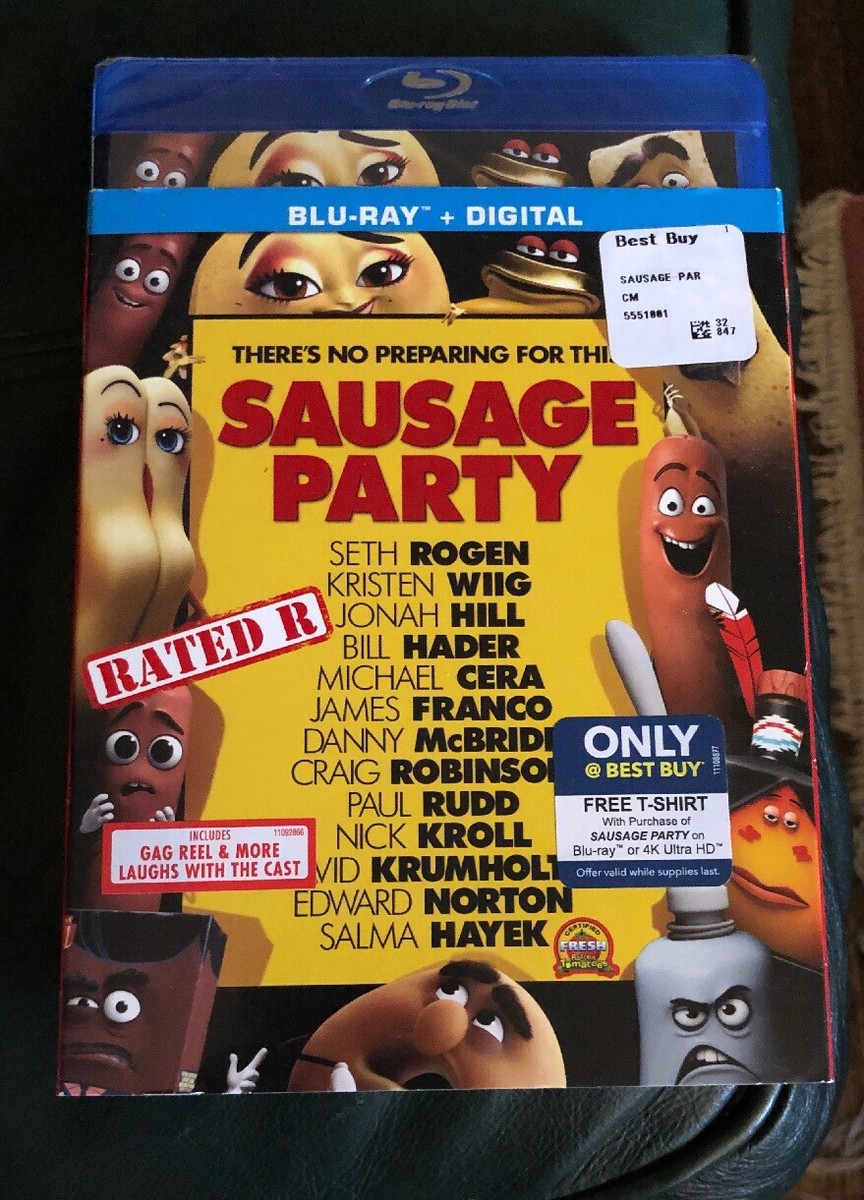 Sausage Party (Blu-ray+Digital) NEW w/ Slipcover 43396470880| eBay