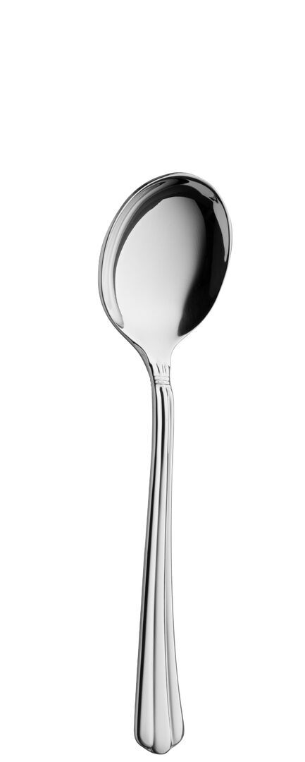 Byblos Soup Spoon Stainless Steel Cutlery Dining Table Spoon Set Pack Of 12