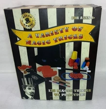 A Variety of Magic Tricks by Retro Games 125 Magic Tricks Box of Magic Gift