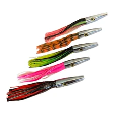 Trolling big game saltwater Metal Head fishing lures and set