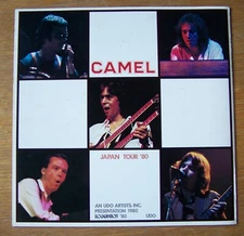 CAMEL Japan Tour 1980 Programme Prog Rock