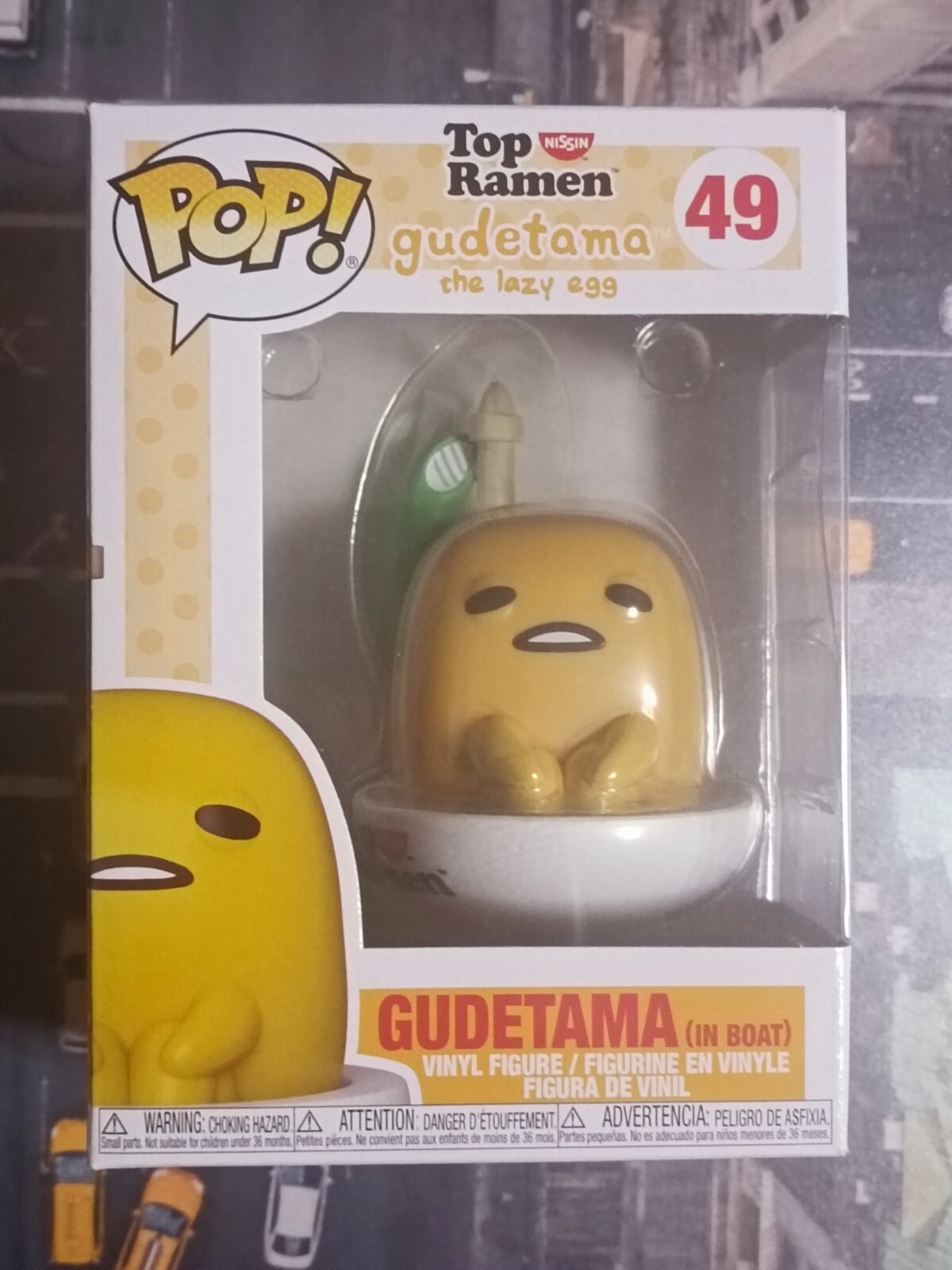 Top Ramen Gudetama (in Boat) 49 Funko Pop