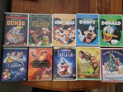 Classic Disney DVD Lot (READ) 786936217421| eBay