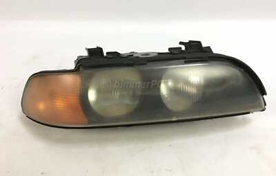 BMW E39 540i 528i Right Headlight Lamp w Corner Light 1996-1998 OEM